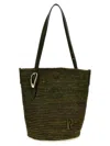 Rabanne Cabas Shopping Bag In Green