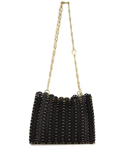 Rabanne Calf Leather Shoulder Bag 1969