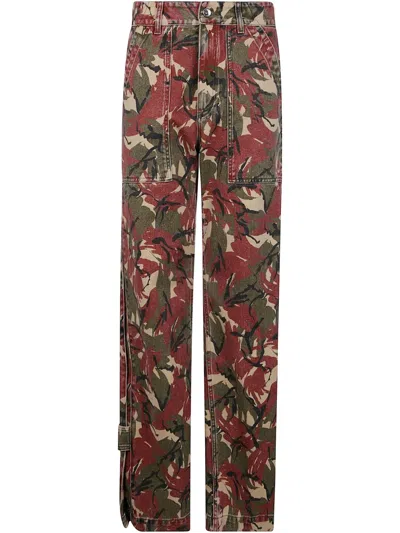 Rabanne Women's Pantalon Denim Leger Regen Blanc In Beige