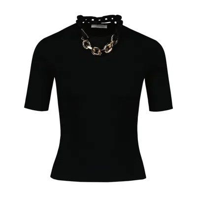 Rabanne Cardigan In Black