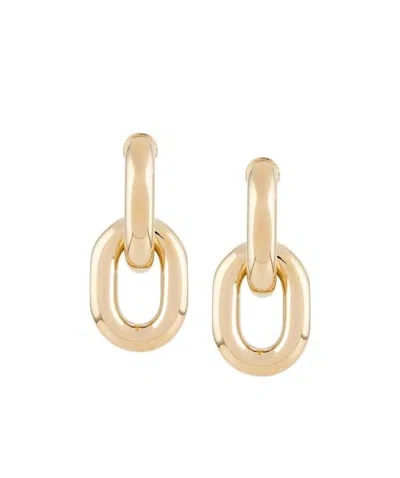 Rabanne Chain Link Earrings In Gold