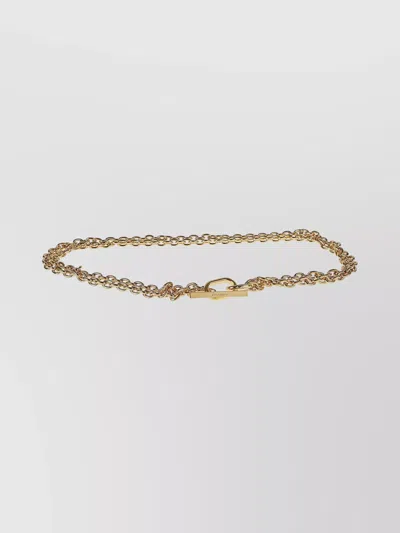 Rabanne Chain Link Gold Finish Bra