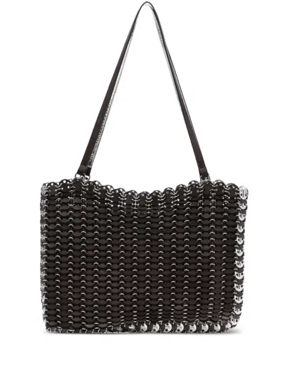Rabanne Chain-link Leather Tote Bag