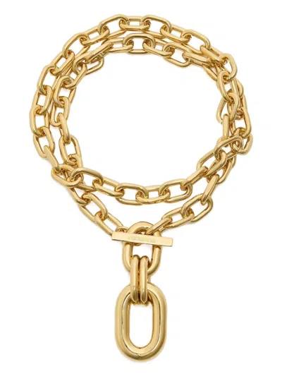 Rabanne Chain-link Necklace In Gold
