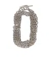 Rabanne Chain Necklace In Gray