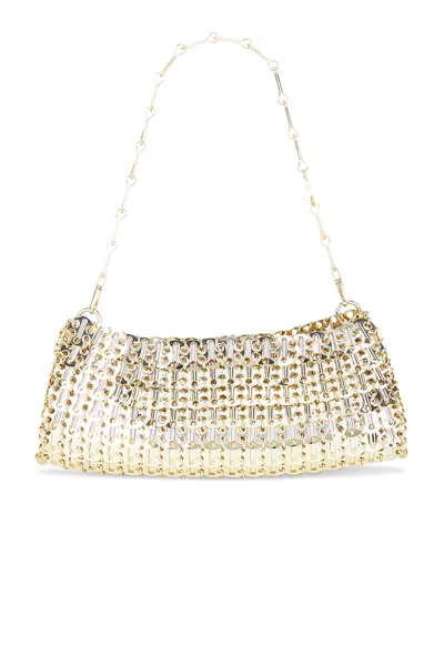 Rabanne Chain Shoulder Bag In Gold