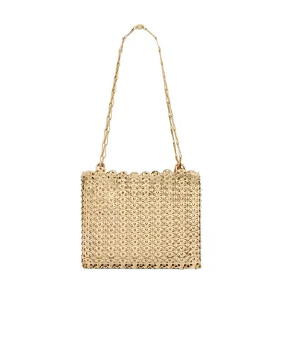 Rabanne Chain Shoulder Bag In Nude