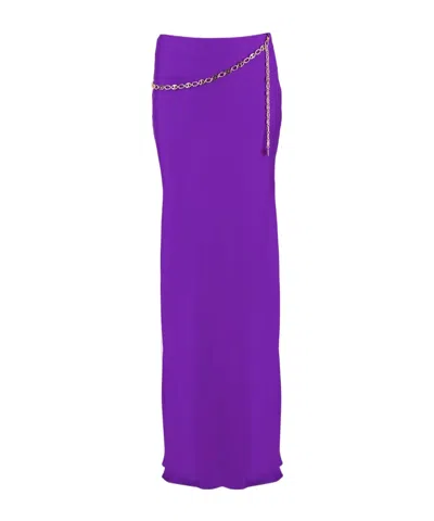 RABANNE PACO RABANNE JUPE CHAIN-LINKED MAXI SKIRT