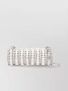 Rabanne Chain Strap Perforated Shoulder Bag