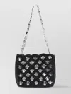 Rabanne Chain Strap Shoulder Bag With Scalloped Edge