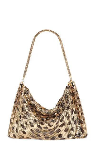 Rabanne Chainmail Bag In Guepard/brown/black