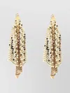Rabanne 'chainmail' Dangle Geometric Earrings