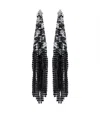 Rabanne Chainmail Earrings In Silver