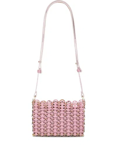 Rabanne Chainmail-effect Shoulder Bag In Pink