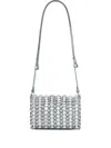 Rabanne Chainmail-effect Shoulder Bag In Blue