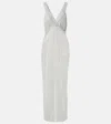 Rabanne Chainmail Gown In White
