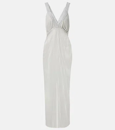 Rabanne Chainmail Gown In White