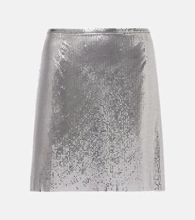 RABANNE CHAINMAIL MINISKIRT