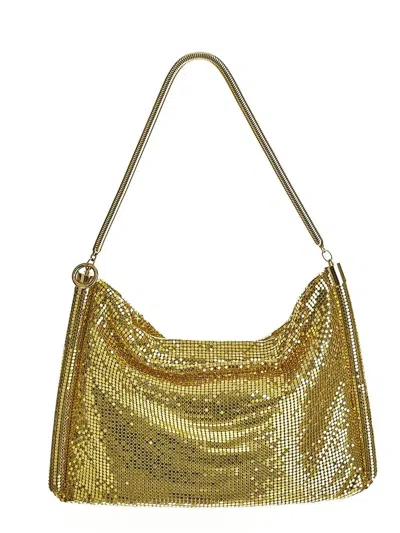 Rabanne Chainmail Pocket Bag In Golden