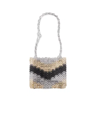 Rabanne Chainmail Shoulder Bag In Gold