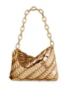 Rabanne Chainmail Shoulder Bag In Gold