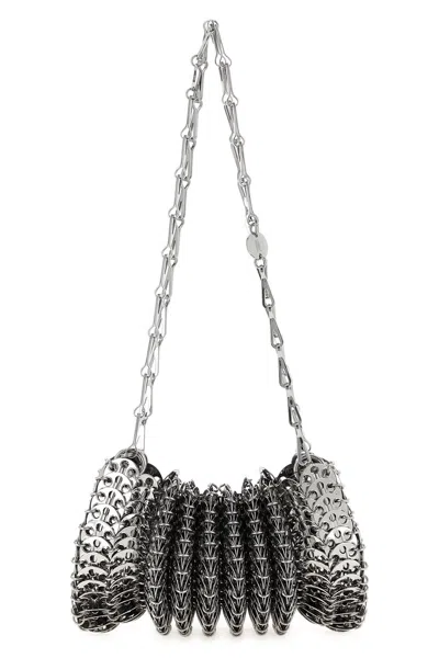 Rabanne 'chainmail' Shoulder Bag In Silver