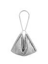 Rabanne Pixel Chainmail Shoulder Bag In Silver
