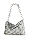 Rabanne Chainmail Embellished Chain-linked Clutch Bag In Silver