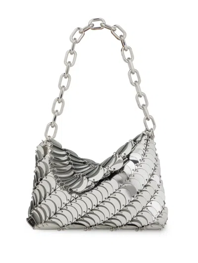 Rabanne Chainmail Shoulder Bag In Silver