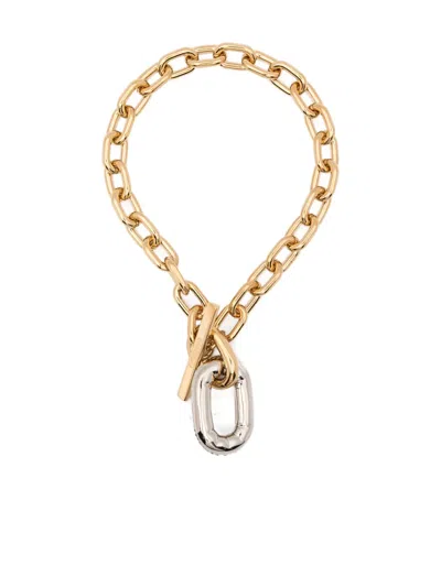 Rabanne Chunky Chain Bracelet In Gold