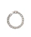 Rabanne Silver-colored Necklace With Brass Chain-link In Yellow
