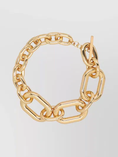 Rabanne 'chunky Chain Links' Necklace In Gold