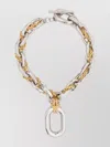 Rabanne Chunky Chain Pendant Necklace