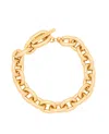 Rabanne Chunky Gold Chain Bracelet With Toggle Clasp In Gold