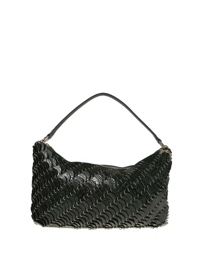 Rabanne Clutch In Dorado