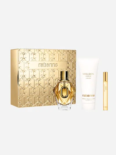 Rabanne Coffret Million Gold For Her 90ml In White