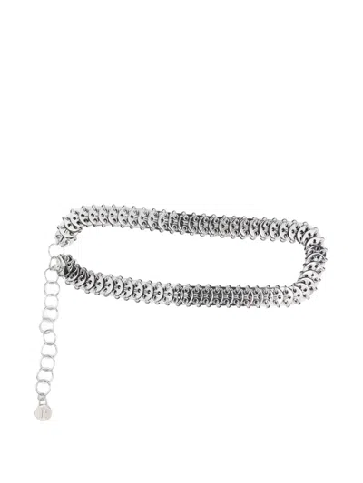 Rabanne Coin-link Belt In Metallic