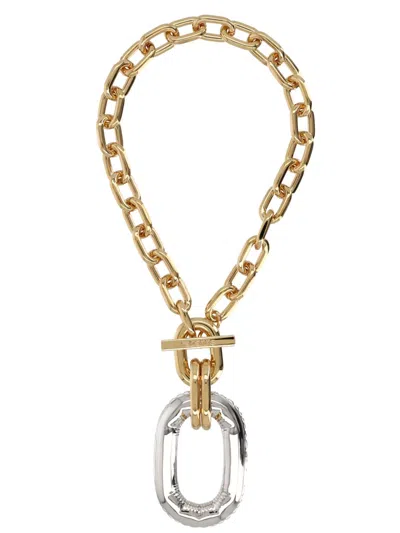 Rabanne Collana Xl Link In Gold