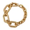 Rabanne Collier Xl Link In Gold-tone Aluminium In Gold