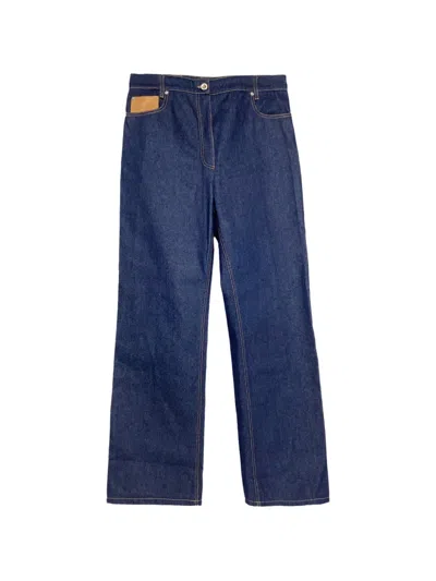 Pre-owned Rabanne Cotton Jeans In Blue