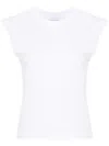 RABANNE RABANNE COTTON T-SHIRT WITH CHAIN DETAIL