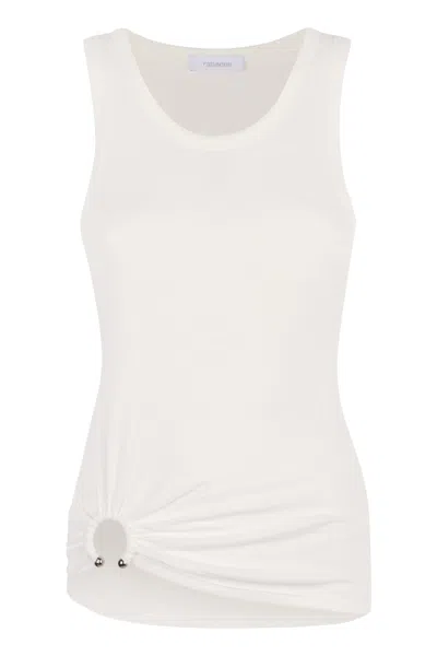 RABANNE COTTON TANK TOP