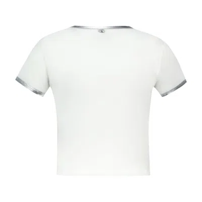 Rabanne Cotton T-shirt In White