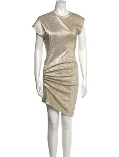 Pre-owned Rabanne Crew Neck Knee-length Dress
