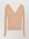Rabanne Suéter Con Escote Barco - Beis In Beige