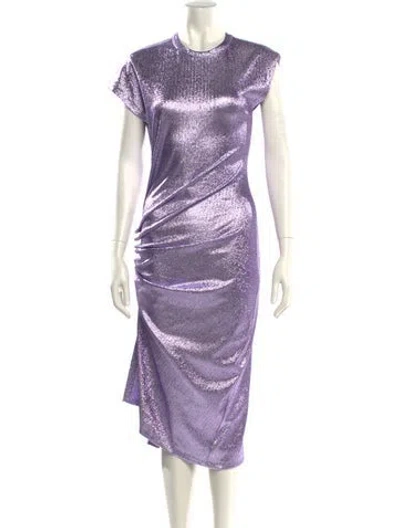 Pre-owned Rabanne Crew Neck Long Dress