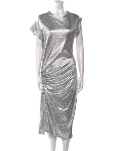 Pre-owned Rabanne Crew Neck Long Dress