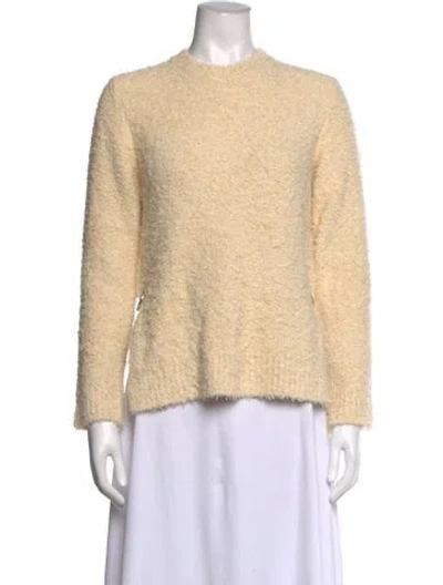 Pre-owned Rabanne Crew Neck Long Sleeve Sweatshirt In Neutrals