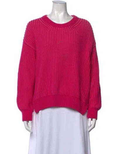 Pre-owned Rabanne Crew Neck Sweater In Pink