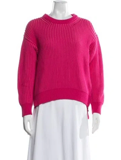 Pre-owned Rabanne Crew Neck Sweater In Pink